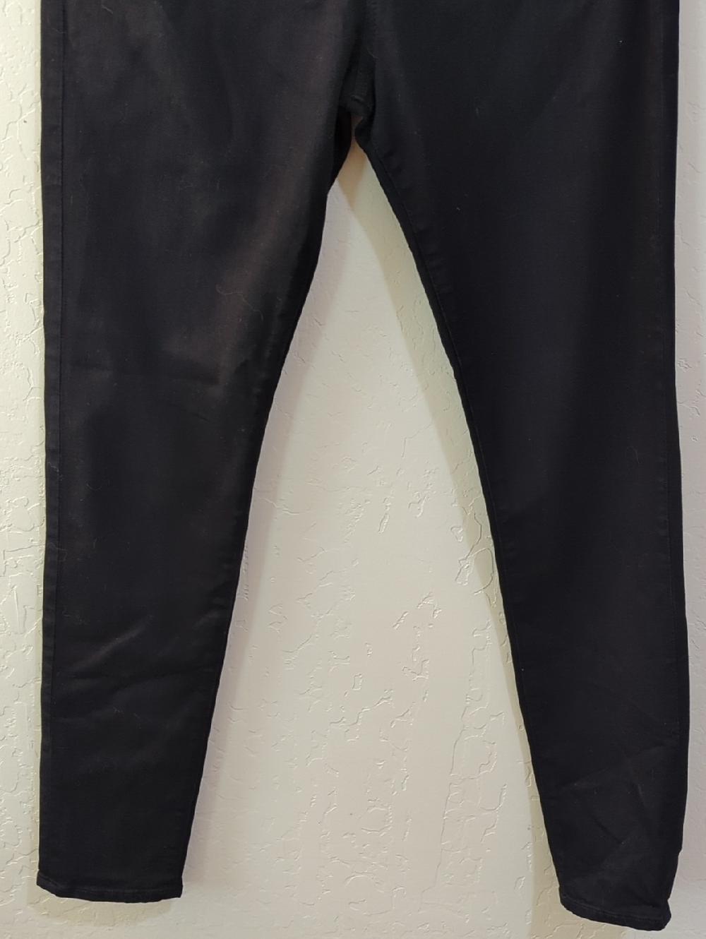 AG Jeans Super Black Farrah High Rise Skinny Jeans Size 29R - Picture 7 of 16